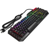 OMEN Teclado Sequencer de OMEN by, Teclado para gaming negro, Completo (100%), Alámbrico, USB, Interruptor mecánico, QWERTY, Negro
