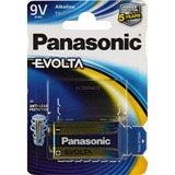 Panasonic Evolta Batería de un solo uso Alcalino plateado, Batería de un solo uso, Alcalino, 9 V, 1 pieza(s), Azul, IEC