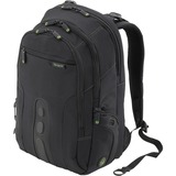 Targus 15.6 inch / 39.6cm EcoSpruce™ Backpack, Mochila negro, Funda tipo mochila, 39,6 cm (15.6"), 860 g