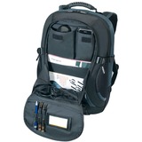 Targus 17 - 18 inch / 43.1cm - 45.7cm XL Laptop Backpack, Mochila negro/Azul, 45,7 cm (18"), Compartimento del portátil, Nylon