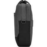 Targus CypressEco maletines para portátil 39,6 cm (15.6") Maletín Negro, Gris gris, Maletín, 39,6 cm (15.6"), 757,4 g