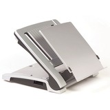 Targus Ergo D-Pro Laptop Stand, Soporte plateado, Negro, Plata, Plástico, 43,2 cm (17"), 80 - 250 mm, 310 mm, 353 mm