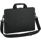 Targus TBT238EU maletines para portátil 39,6 cm (15.6") Negro, Gris negro/Plateado, 39,6 cm (15.6"), Tirante para hombro, 390 g