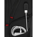 Wenger Pegasus Deluxe 16" maletines para portátil 40,6 cm (16") Mochila Negro negro, Mochila, 40,6 cm (16"), 1,4 kg