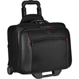 Wenger Potomac maletines para portátil 43,2 cm (17") Maletín con ruedas Negro, Carretilla negro, Maletín con ruedas, 43,2 cm (17"), 3,5 kg