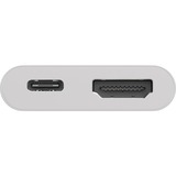 goobay 62110 base para portátil y replicador de puertos Alámbrico USB 3.2 Gen 1 (3.1 Gen 1) Type-C Blanco, Adaptador blanco, Alámbrico, USB 3.2 Gen 1 (3.1 Gen 1) Type-C, Blanco, 60 Hz, HDMI, USB 3.2 Gen 1 (3.1 Gen 1) Type-C, Acrilonitrilo butadieno estireno (ABS), Cloruro de polivinilo (PVC)