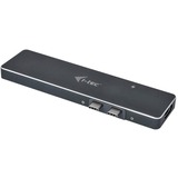 i-tec Metal Thunderbolt 3 Replicador de puertos de para Apple MacBook Pro + Power Delivery, Estación de acoplamiento negro, Acoplamiento, 100 W, Gris, MicroSD (TransFlash), SD, Apple MacBook Pro, USB