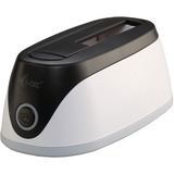 i-tec USB 3.0 ADVANCE Base, Estación de acoplamiento blanco/Negro, Unidad de disco duro, SATA, 2.5,3.5", USB 3.2 Gen 1 (3.1 Gen 1) Type-B, 5 Gbit/s, Negro, Gris, Blanco