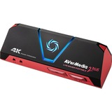 AVerMedia Live Gamer Portable 2 Plus dispositivo para capturar video USB 2.0, Tarjeta de captura 60 pps, 480p,576p,720p,1080p,2160p, 185,5 g, 147 mm, 47 mm, 57 mm