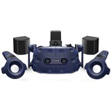 HTC Vive Pro Pantalla con montura para sujetar en la cabeza Violeta, Gafas de Realidad Virtual (VR) azul/Negro, 99HAHZ052-00