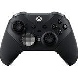 Microsoft Elite Series 2 Negro Bluetooth/USB Gamepad Analógico/Digital Android, PC, Xbox One, Xbox One X negro, Gamepad, Android, PC, Xbox One, Xbox One X, Botón menú, Botón Opciones, Analógico/Digital, Inalámbrico y alámbrico, Bluetooth/USB