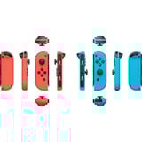 Nintendo Joy-Con Azul, Rojo Bluetooth Gamepad Analógico/Digital Nintendo Switch, Control por movimiento rojo neón/azul neón, Gamepad, Nintendo Switch, Cruceta, Analógico/Digital, Inalámbrico, Bluetooth