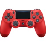 Sony DualShock 4 V2 Rojo Bluetooth/USB Gamepad Analógico/Digital PlayStation 4 rojo, Gamepad, PlayStation 4, Cruceta, Botón de inicio, Botón Seleccionar, Botón Compartir, Botón de arranque, Analógico/Digital, Varios, Inalámbrico y alámbrico
