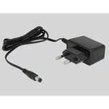 DeLOCK 18767 interruptor de sonido Negro, Interruptor/Conmutador negro, 41 mm, 50 mm, 21 mm, 100-240 V, 50 - 60 Hz, 5 V