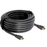 DeLOCK 20m, HDMI - HDMI cable HDMI HDMI tipo A (Estándar) Negro negro, HDMI - HDMI, 20 m, HDMI tipo A (Estándar), HDMI tipo A (Estándar), 4096 x 2160 Pixeles, 10,2 Gbit/s, Negro