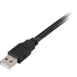 DeLOCK 2x USB2.0-A male / USB mini 5-pin cable USB 1 m USB A Mini-USB B Negro, Cable Y negro/Rojo, 1 m, USB A, Mini-USB B, Macho/Macho, Negro