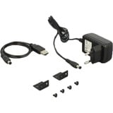 DeLOCK 62692 extensor audio/video Receptor AV Negro, Adaptador negro, 3840 x 2160 Pixeles, Receptor AV, Negro, HDCP