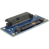 DeLOCK 62909 tarjeta y adaptador de interfaz Interno SAS, Embrague negro, SAS, SAS, Negro, Azul, 32,3 mm, 65,3 mm, 8 mm