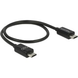 DeLOCK 83570 cable USB 0,3 m USB 2.0 USB B Negro negro, 0,3 m, USB B, USB B, USB 2.0, Macho/Macho, Negro