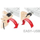 DeLOCK 85167 cable USB 0,5 m USB 2.0 USB A USB B Negro negro, 0,5 m, USB A, USB B, USB 2.0, Macho/Macho, Negro