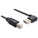 DeLOCK 85167 cable USB 0,5 m USB 2.0 USB A USB B Negro, Adaptador negro, 0,5 m, USB A, USB B, USB 2.0, Macho/Macho, Negro