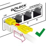 DeLOCK 85330 cable de red Blanco 0,5 m Cat6a S/FTP (S-STP) blanco, 0,5 m, Cat6a, S/FTP (S-STP), RJ-45, RJ-45