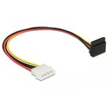 DeLOCK 85513 cable de alimentación interna 0,3 m 0,3 m, Molex (4-pin), SATA de 15 pines, Macho, Hembra, Derecho