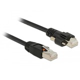 DeLOCK 85672 cable de red Negro 10 m Cat6 S/FTP (S-STP) negro, 10 m, Cat6, S/FTP (S-STP), RJ-45, RJ-45