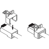 DeLOCK 86406 conector, Soporte turquesa, 20 pieza(s)