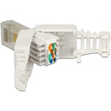 DeLOCK 86415 conector RJ-45 Blanco, Enchufe blanco, RJ-45, Blanco, U/UTP (UTP), 18 x 52,8 x 15 mm, Bolsa de plástico