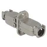 DeLOCK 86466 conector 2 x LSA Acero inoxidable, Embrague plateado, 2 x LSA, Acero inoxidable, Cat6, U/FTP (STP), 23/24, 28 mm