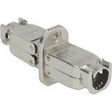 DeLOCK 86467 conector 2 x LSA Acero inoxidable, Embrague plateado, 2 x LSA, Acero inoxidable, Cat6a, S/UTP (STP), 23/24, 28 mm