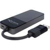 DeLOCK 87737 divisor de video DisplayPort 3x DisplayPort, Display Port Splitter  negro, DisplayPort, 3x DisplayPort, 7680 x 4320 Pixeles, Negro, 30 Hz, 0,125 m