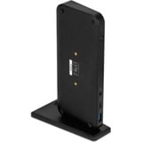 DeLOCK 87746 base para portátil y replicador de puertos Alámbrico Negro, Estación de acoplamiento negro, Alámbrico, 85 W, 3,5 mm, 10,100,1000 Mbit/s, Negro, Kensington