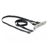 DeLOCK 89935 cable USB 0,5 m USB 3.2 Gen 2 (3.1 Gen 2) USB A USB C Negro negro, 0,5 m, USB A, USB C, USB 3.2 Gen 2 (3.1 Gen 2), 10000 Mbit/s, Negro
