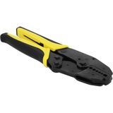 DeLOCK 90296 crimpadora Herramienta para prensar Negro, Amarillo negro/Amarillo, Herramienta para prensar