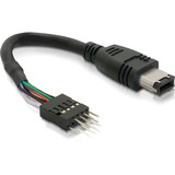 FireWire Cable 0,016 m Negro