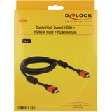 DeLOCK HDMI 1.3b Cable 3.0m cable HDMI 3 m HDMI tipo A (Estándar) Negro negro, 3 m, HDMI tipo A (Estándar), HDMI tipo A (Estándar), Negro
