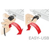 DeLOCK USB 2.0 5m cable USB USB A Micro-USB B Negro negro, 5 m, USB A, Micro-USB B, USB 2.0, Macho/Macho, Negro