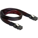 DeLOCK mini SAS 36pin (SFF 8087) - 50cm cable SCSI negro