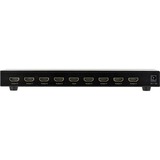 Digitus DS-43302 divisor de video HDMI 8x HDMI, Splitter HDMI negro, HDMI, 8x HDMI, 1920 x 1200 Pixeles, 225 MHz, 480i,480p,576i,576p,720p,1080i,1080p, DTS-HD,Dolby Digital,Dolby TrueHD