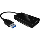 ICY BOX IB-AC704-6G tarjeta y adaptador de interfaz USB 3.2 Gen 1 (3.1 Gen 1) negro, SATA, USB 3.2 Gen 1 (3.1 Gen 1), Negro, China, 5 Gbit/s, 45 mm