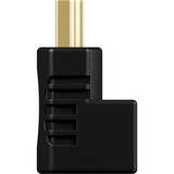 ICY BOX IB-CB009-1 HDMI A Negro, Adaptador negro, HDMI A, HDMI A, Negro