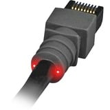 Patchsee PK-PCI6-DPU-20 cable de red Negro 6,1 m Cat6a U/UTP (UTP) negro, 6,1 m, Cat6a, U/UTP (UTP), RJ-45, RJ-45