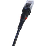 Patchsee TP-6A-U/13 cable de red Negro 4 m Cat6a U/UTP (UTP) negro, 4 m, Cat6a, U/UTP (UTP), RJ-45, RJ-45