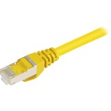 Sharkoon 0.25m Cat.6 S/FTP cable de red Amarillo 0,25 m Cat6 S/FTP (S-STP) amarillo, 0,25 m, Cat6, S/FTP (S-STP), RJ-45, RJ-45
