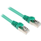 Sharkoon 0.25m Cat.6 S/FTP cable de red Verde 0,25 m Cat6 S/FTP (S-STP) verde, 0,25 m, Cat6, S/FTP (S-STP), RJ-45, RJ-45