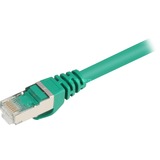 Sharkoon 0.25m Cat.6 S/FTP cable de red Verde 0,25 m Cat6 S/FTP (S-STP) verde, 0,25 m, Cat6, S/FTP (S-STP), RJ-45, RJ-45