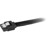 Sharkoon 0.45m, 2xSataIII cable de SATA 0,45 m SATA 7-pin Negro negro, 2xSataIII, 0,45 m, SATA III, SATA 7-pin, SATA 7-pin, Macho/Macho, Negro