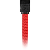 Sharkoon 0.45m, 2xSataIII cable de SATA 0,45 m SATA 7-pin Rojo rojo, 2xSataIII, 0,45 m, SATA III, SATA 7-pin, SATA 7-pin, Macho/Macho, Rojo